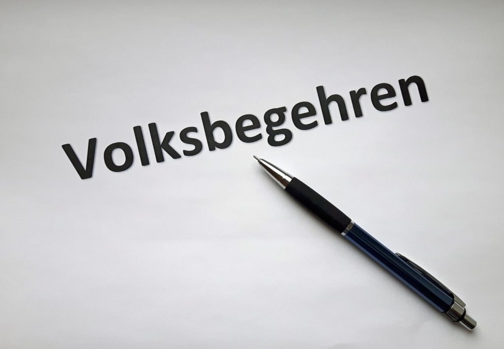 Read more about the article Volksbegehren von 11. – 18. März 2024